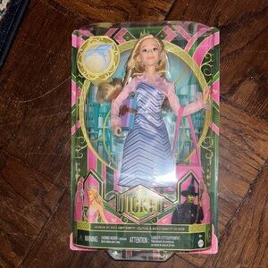 Wicked Movie Glinda The Good Witch At Shiz University Fashion Doll by Mattel